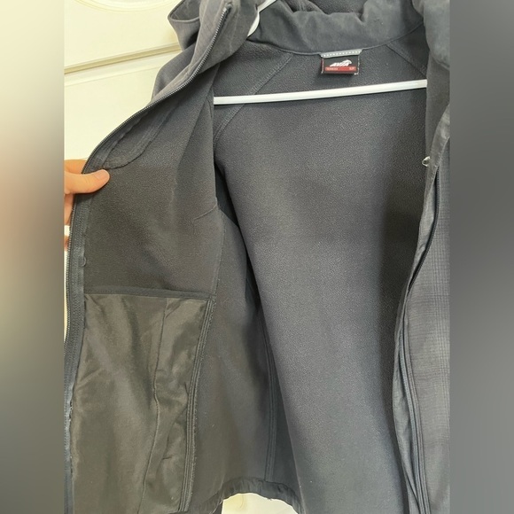 Avia Fleece Lined Full Zip Grey Jacket- Small - Picture 6 of 15